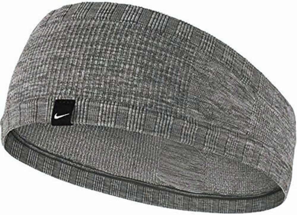 NEW NoTag Nike Seamless Headband Sweatband Adult Unisex Mens Womens Gray